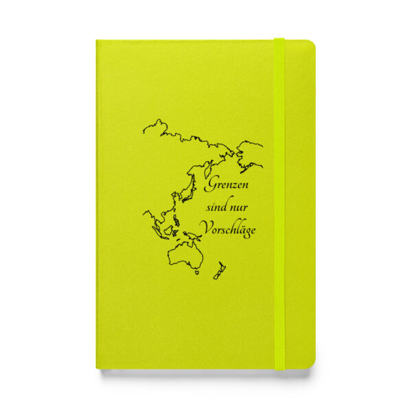 Hardcover Notizbuch “Grenzen…”