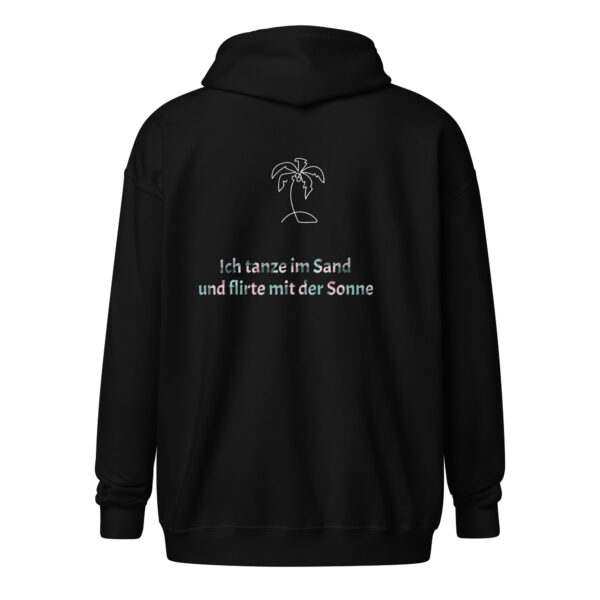 Unisex Heavy-Blend Zip Hoodie “Ich tanze im Sand…”