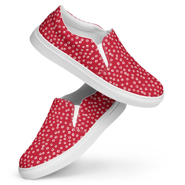Damen-Canvas-Slipper “so red”