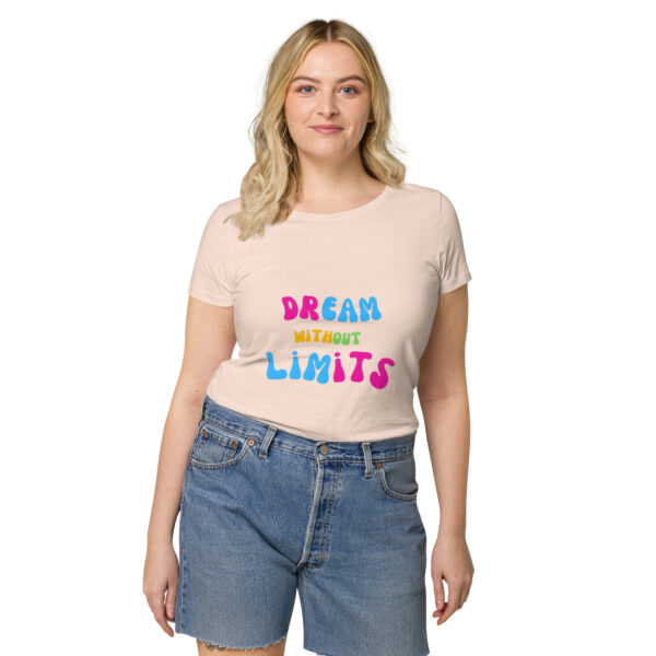 Basic Bio-T-Shirt für Damen “Dream without limits”