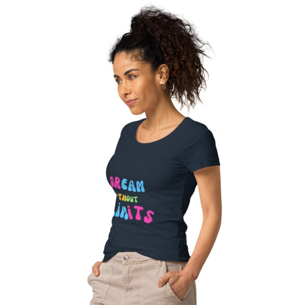 Basic Bio-T-Shirt für Damen “Dream without limits”