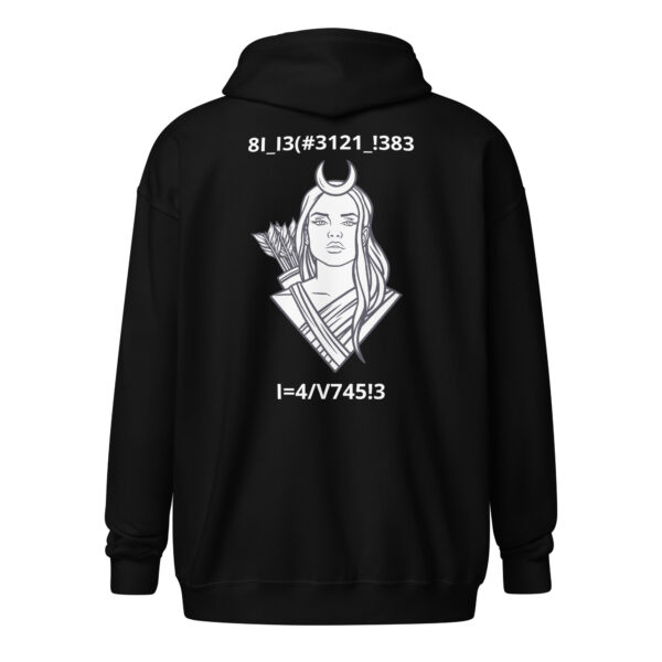 Unisex Heavy-Blend Zip Hoodie “Büchrliebe”