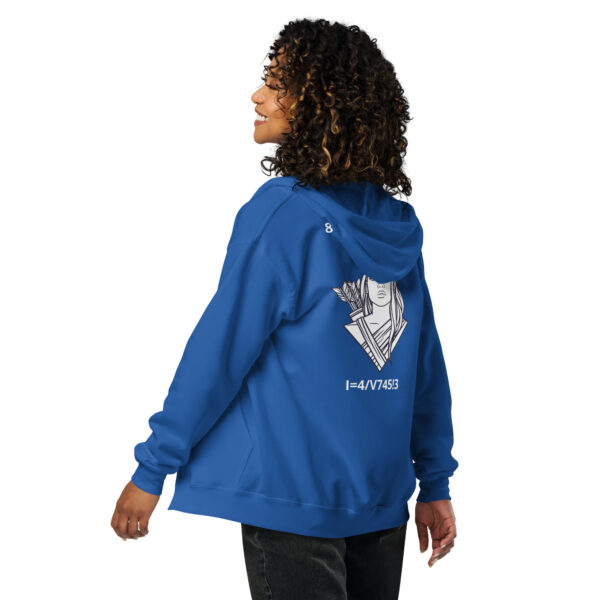 Unisex Heavy-Blend Zip Hoodie “Büchrliebe”