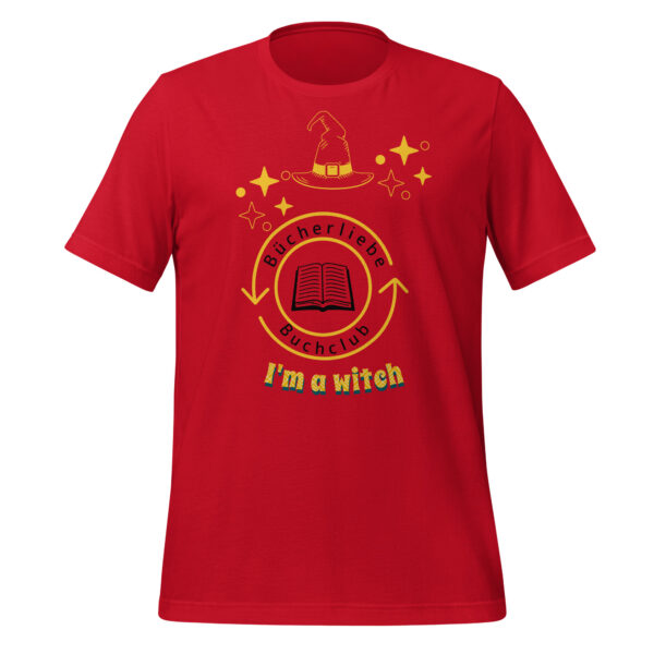 Unisex-T-Shirt “Bücherliebe”