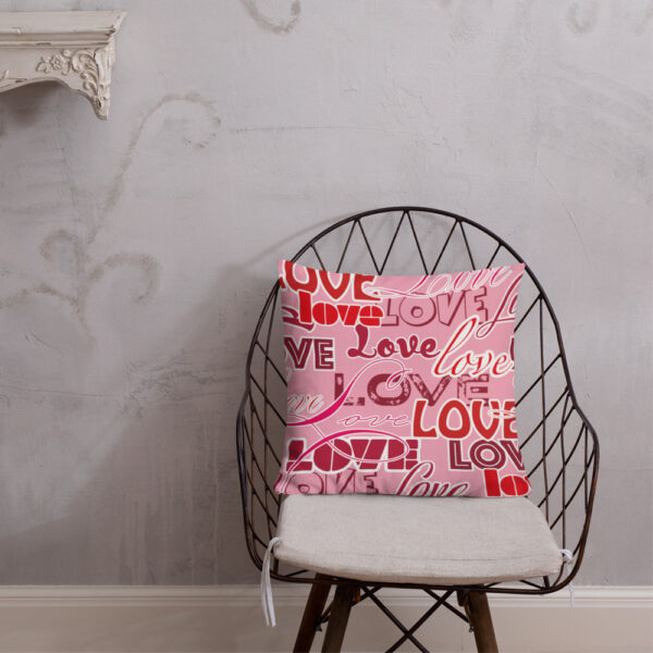 Premium-Kissen “Love”