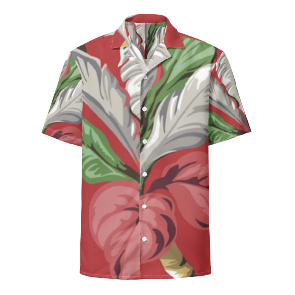 Unisex Hemd mit Knöpfen “Flower”