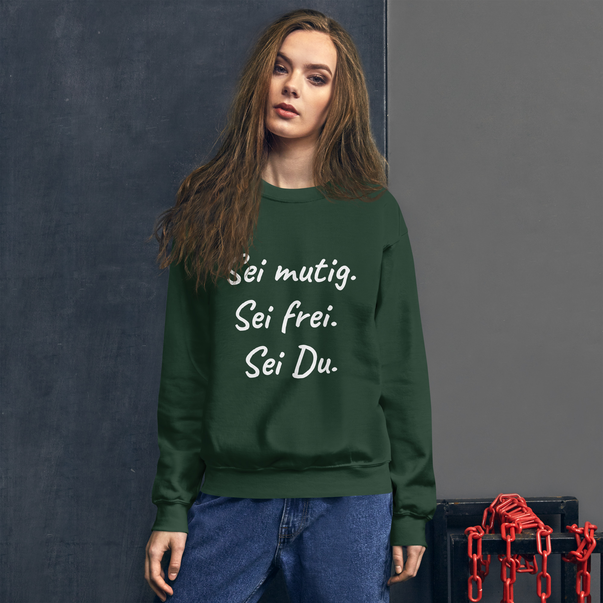 unisex-crew-neck-sweatshirt-forest-green-front-6944342b9e2dc.jpg